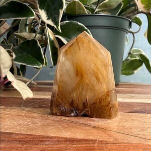 Rutilated Quartz tower